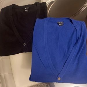 Mens H&M cardigan sweaters lot of 2. Size XS